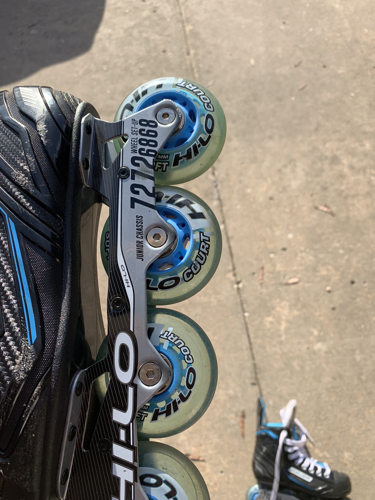 Bauer roller blades SidelineSwap