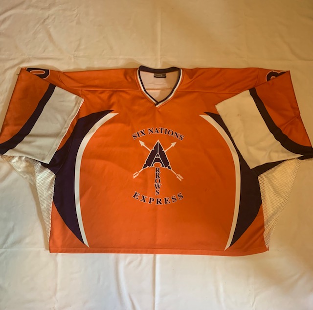 Six Nations Arrows "Doug Jamison" Box Lacrosse "Goalie Cut" Jersey with