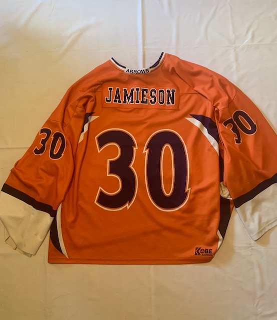 Six Nations Arrows "Doug Jamison" Box Lacrosse "Goalie Cut" Jersey with