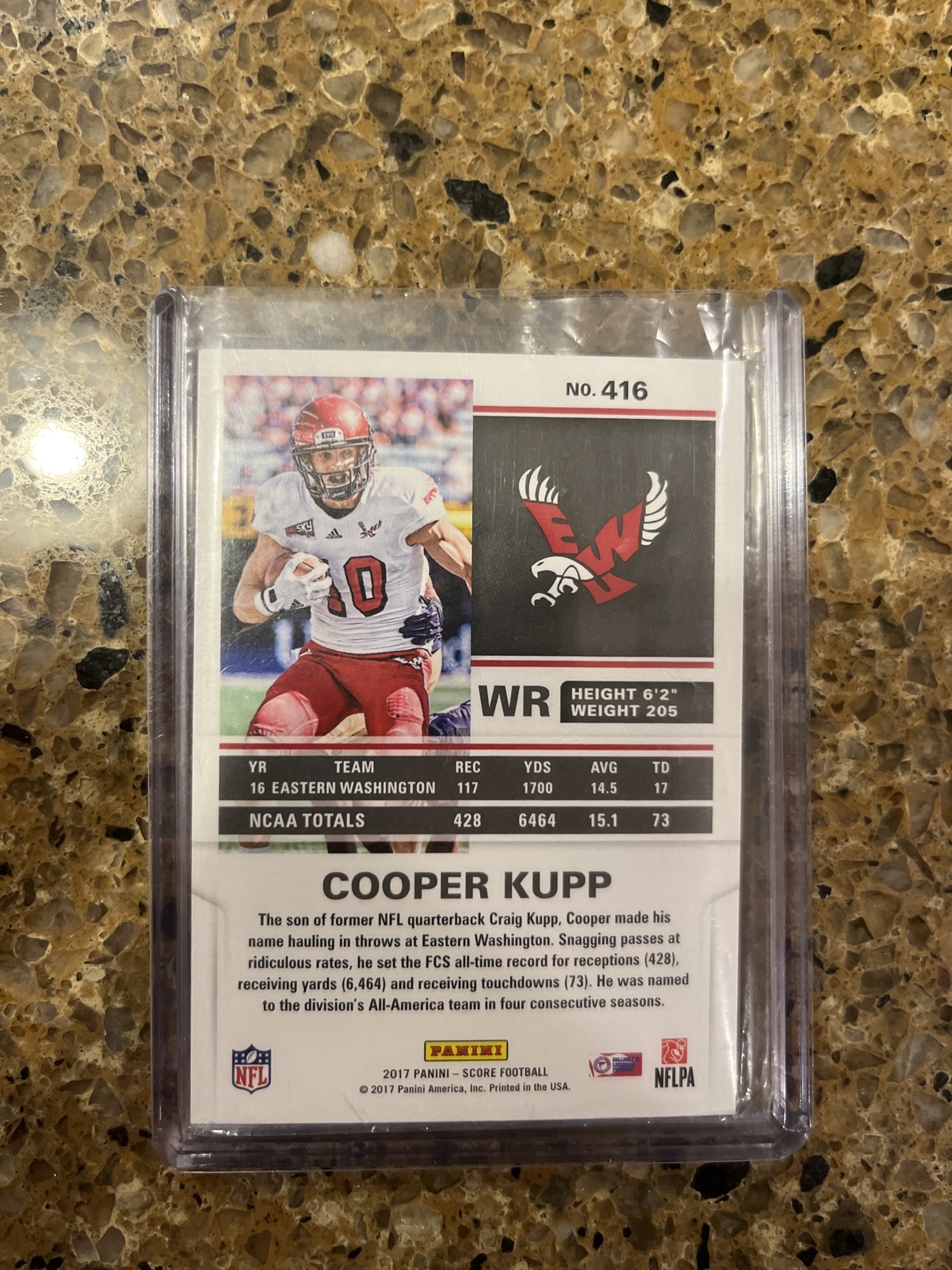 2017 Score Cooper Kupp Rookie Card SidelineSwap