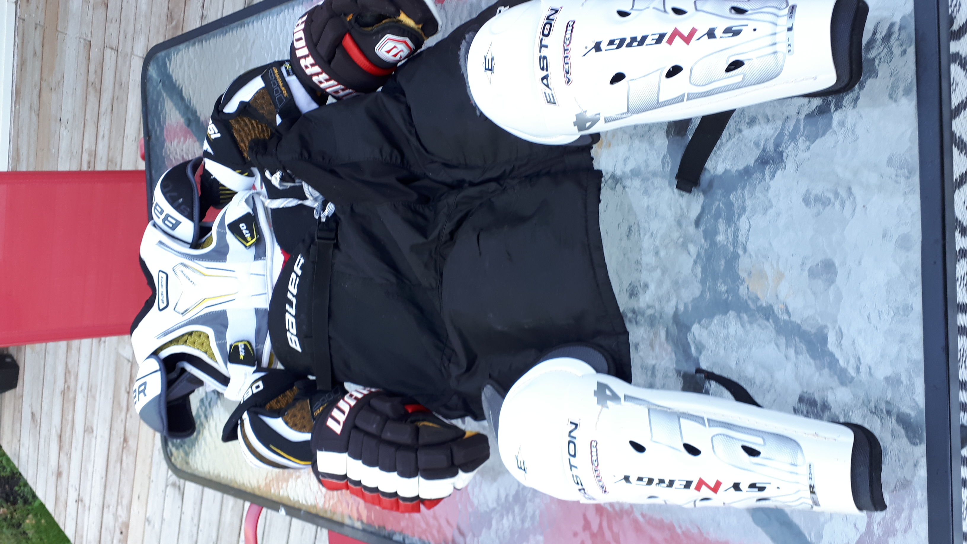 Senior Small Bauer Complete Hockey equipment set SidelineSwap