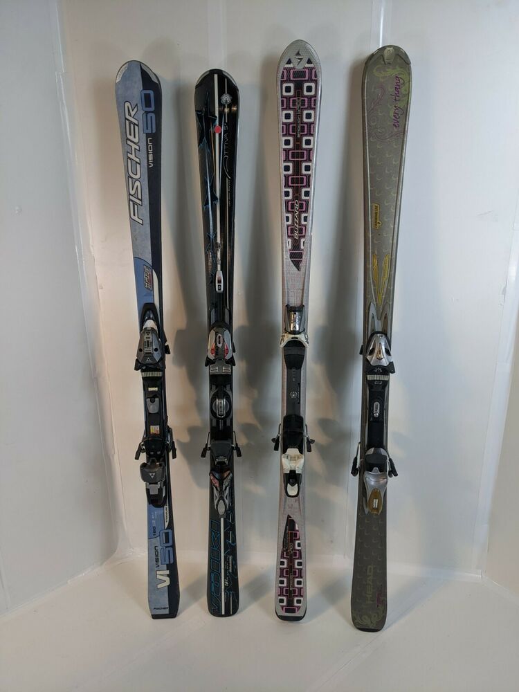 Used Ski Package, Skis, Bindings, Boots & NEW Ski Poles. Custom Fit to