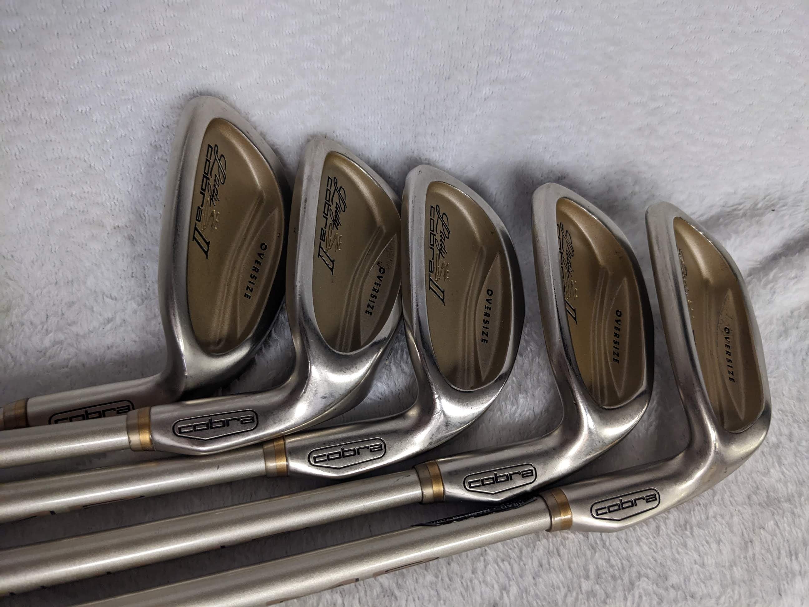 Cobra Lady II Lady Flex Set of Irons Golf Club Set (RH) Size 5 Clubs