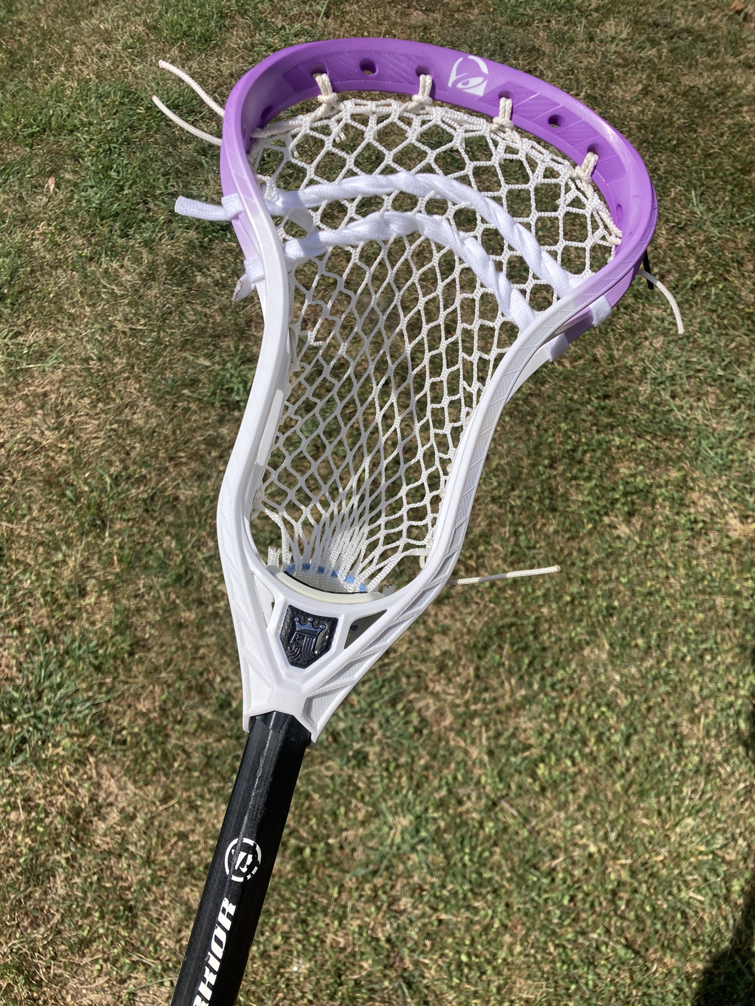 New Brine Clutch 4X Lacrosse Head W/Taco Bell Dye SidelineSwap