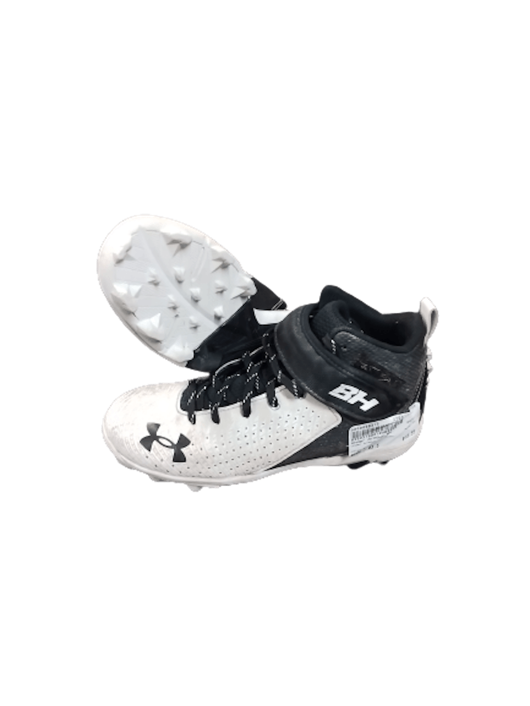 Used Under Armour Bh Junior 03.5 Baseball And Softball Cleats