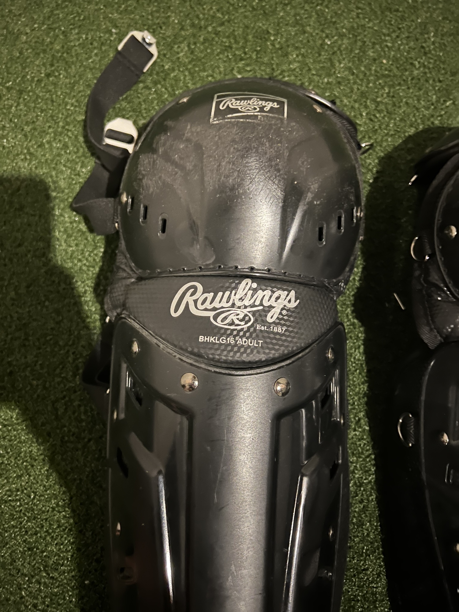Used Rawlings Catcher's Leg Guard SidelineSwap