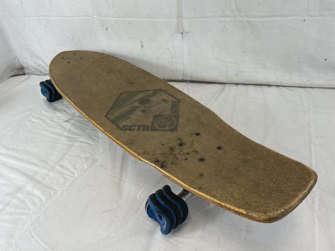 Used Sector 9 Swamis 34" Complete Bamboo Skateboard Longboard W Gullwing Mission 1 Trucks
