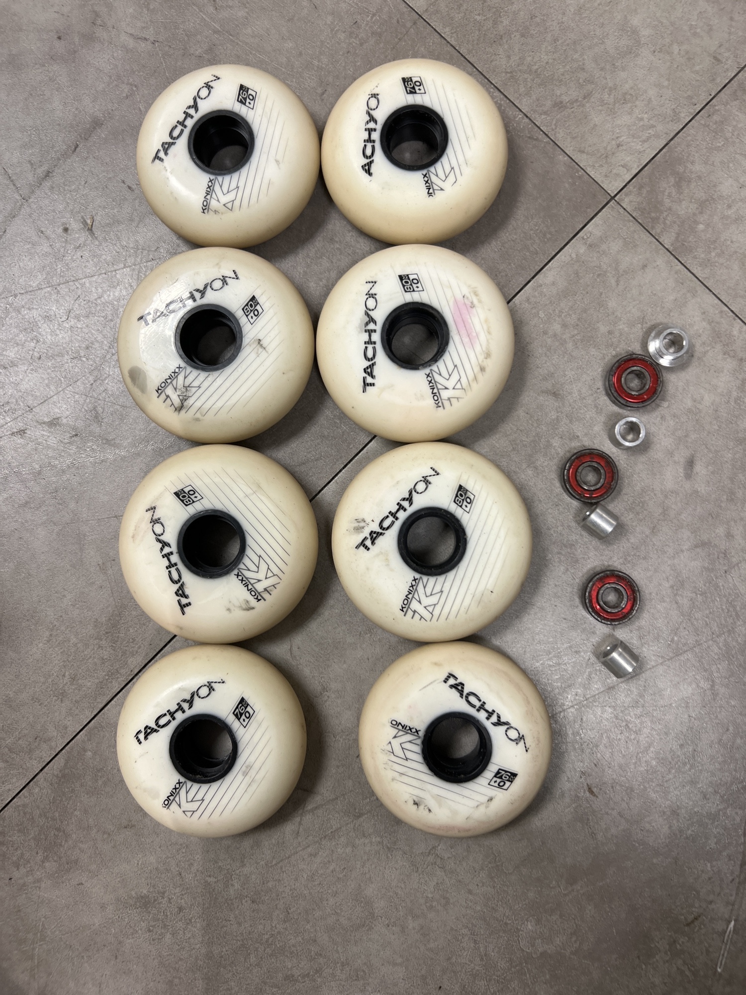 Used Bauer Vapor XR500 Inline Skates D&R (Regular) 9.0 SidelineSwap