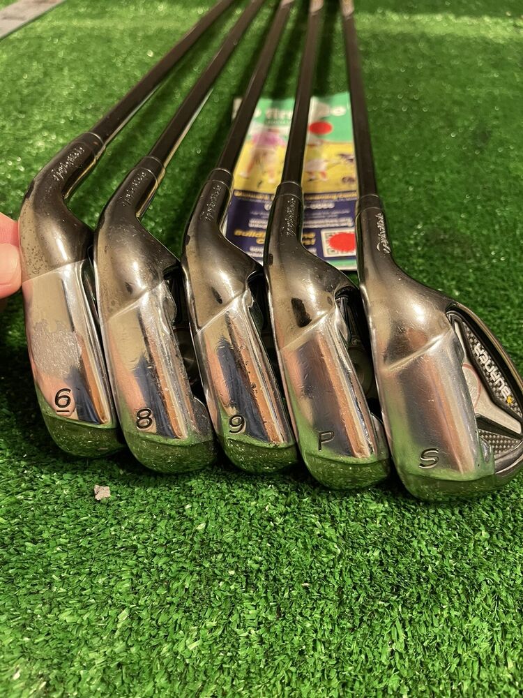 TaylorMade Burner Iron Set 6PW, SW With Regular Graphite Shafts (no 7) SidelineSwap