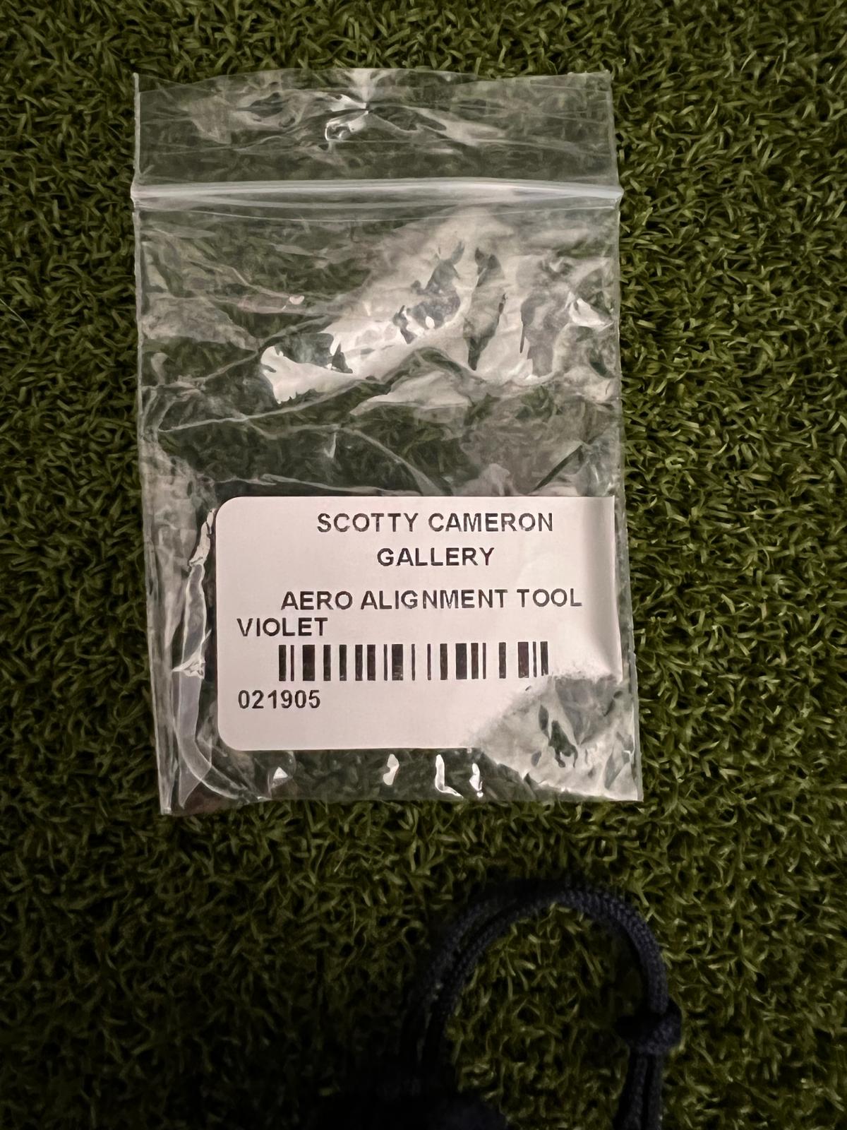 Scotty Cameron Gallery AERO BALL MARKER & ALIGNMENT TOOLVioletWith