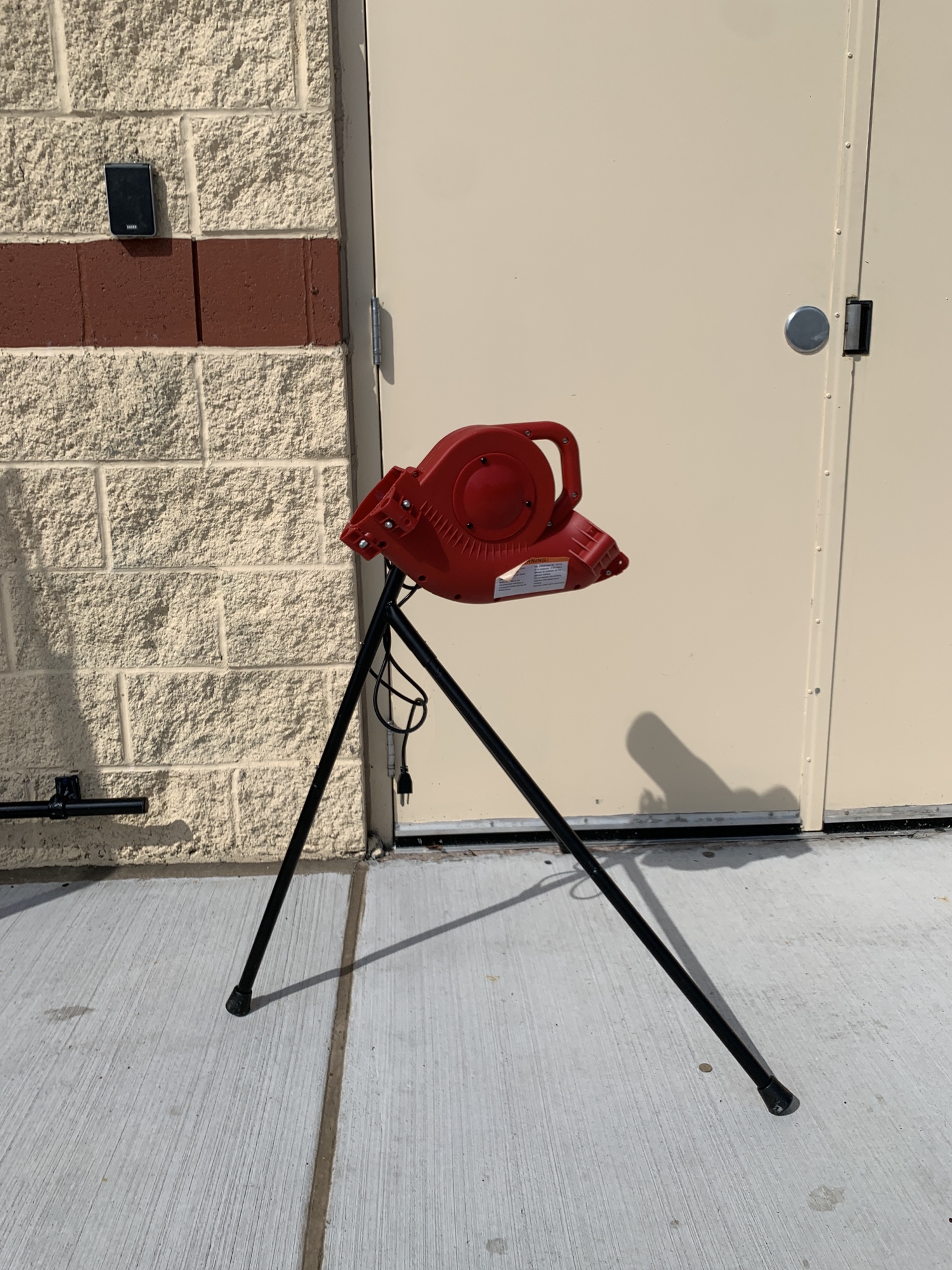 Used Heater Sports BaseHit Baseball Pitching Machine SidelineSwap