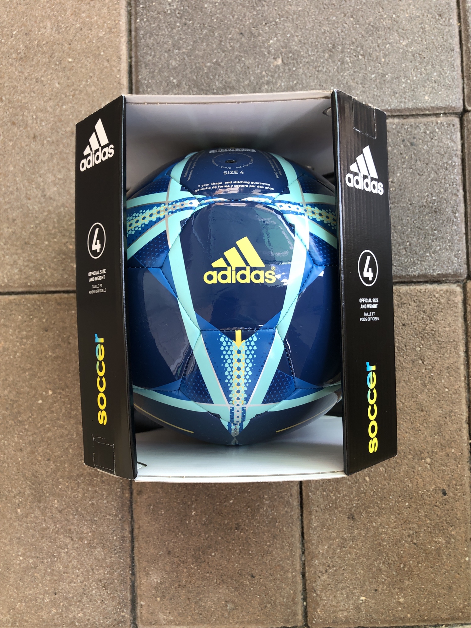 Used Adidas Soccer Ball Size 4 UEFA Champions League SidelineSwap