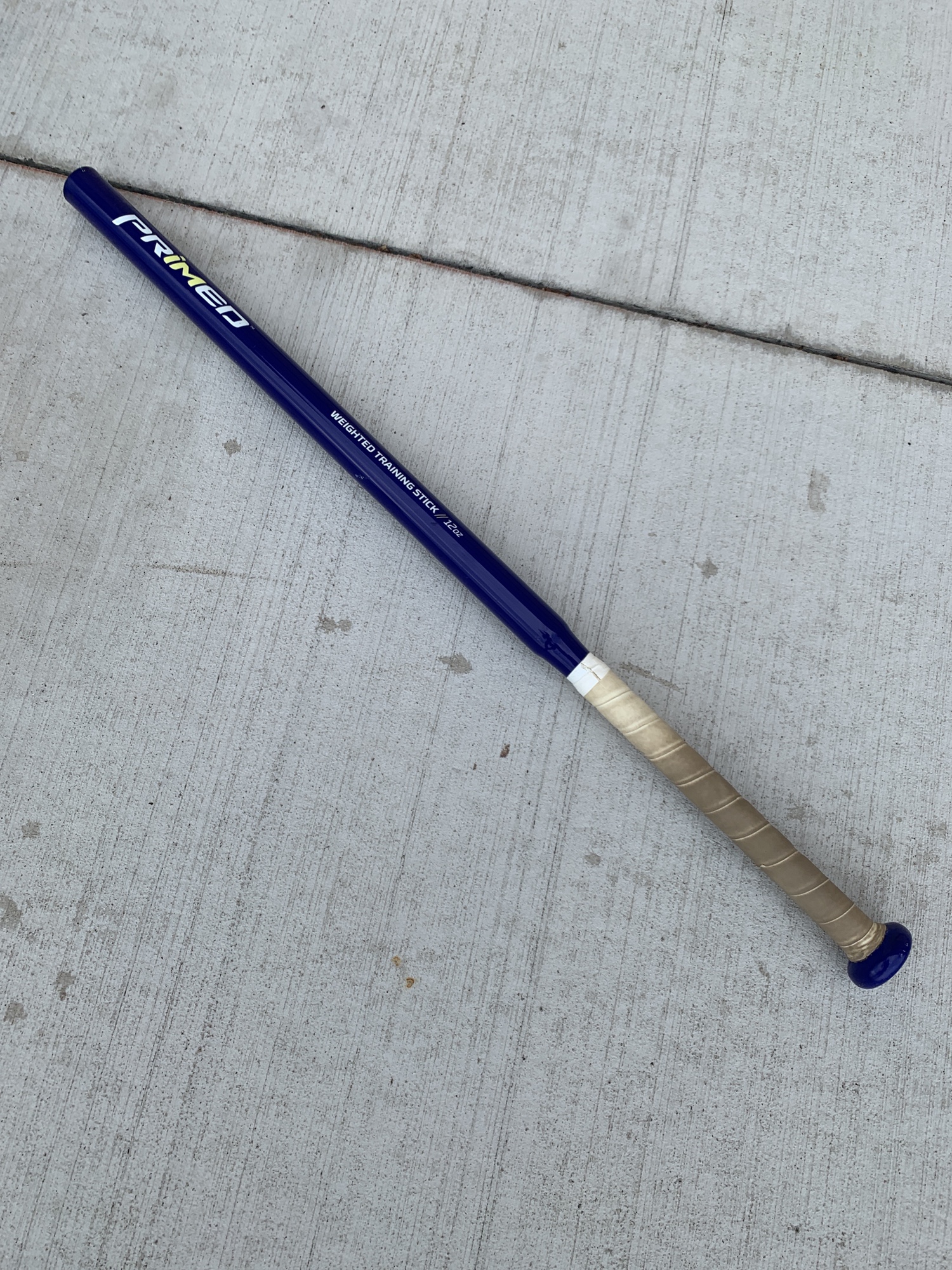 Used Primed Baseball Weighted Training Stick (30") 12OZ (18