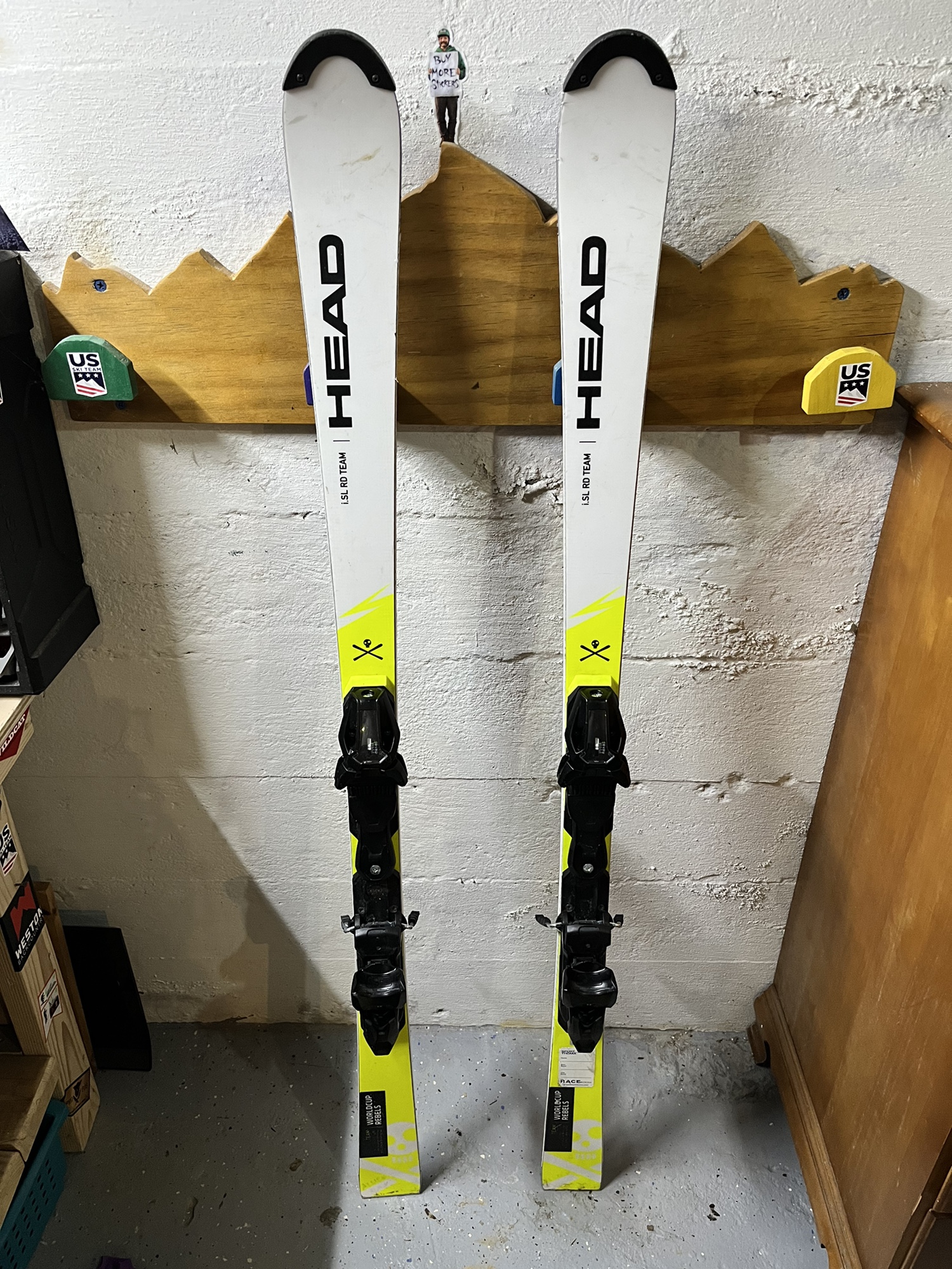 150cm Skis 2022 HEAD Racing World Cup Rebels i.SL RD Team (Jr) W/ Head