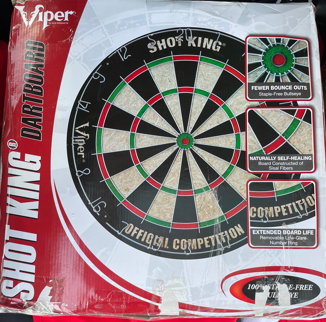 Shot King Viper Dart Board SidelineSwap