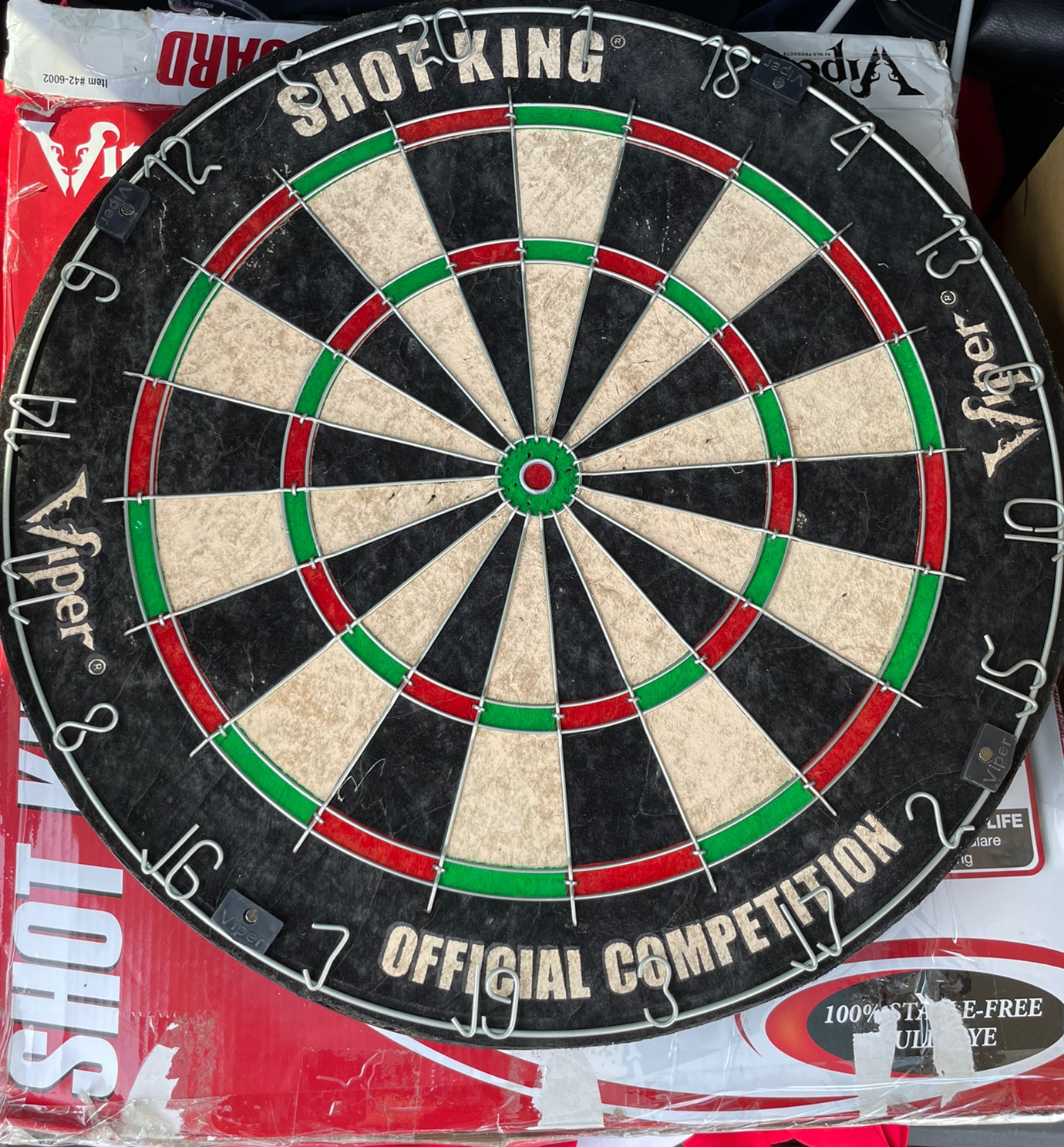 Shot King Viper Dart Board SidelineSwap