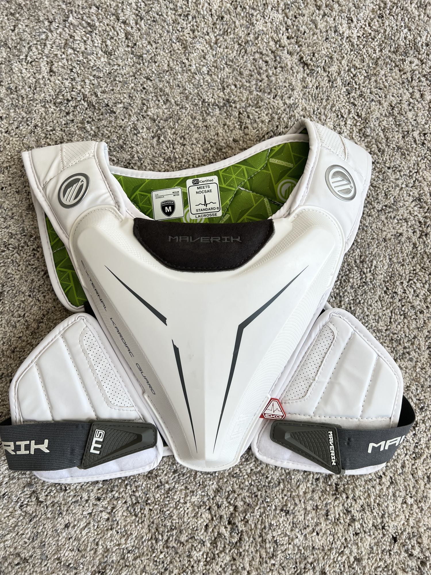 Maverik M5 EKG Shoulder Pads SidelineSwap