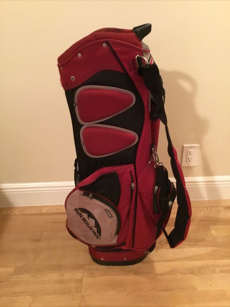 Sun Mountain Speed Cart Golf Bag with 7way Dividers & Rain Cover