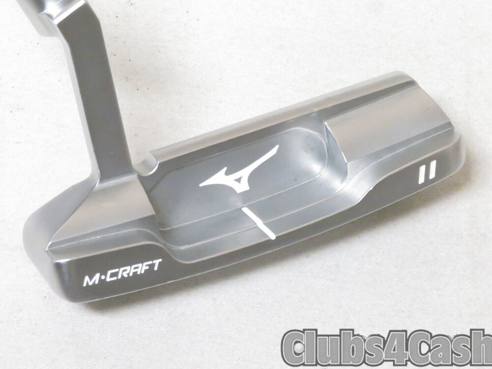 Mizuno MCraft II Putter White Satin 35" with Cover & Weight Kit
