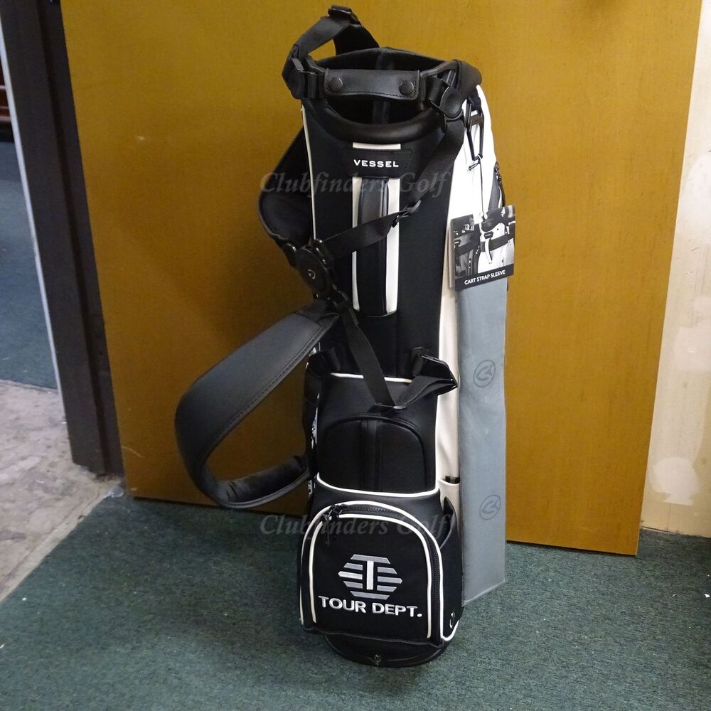 NEW Bettinardi Vessel THive Tour Dept Black/White Golf Stand Bag w