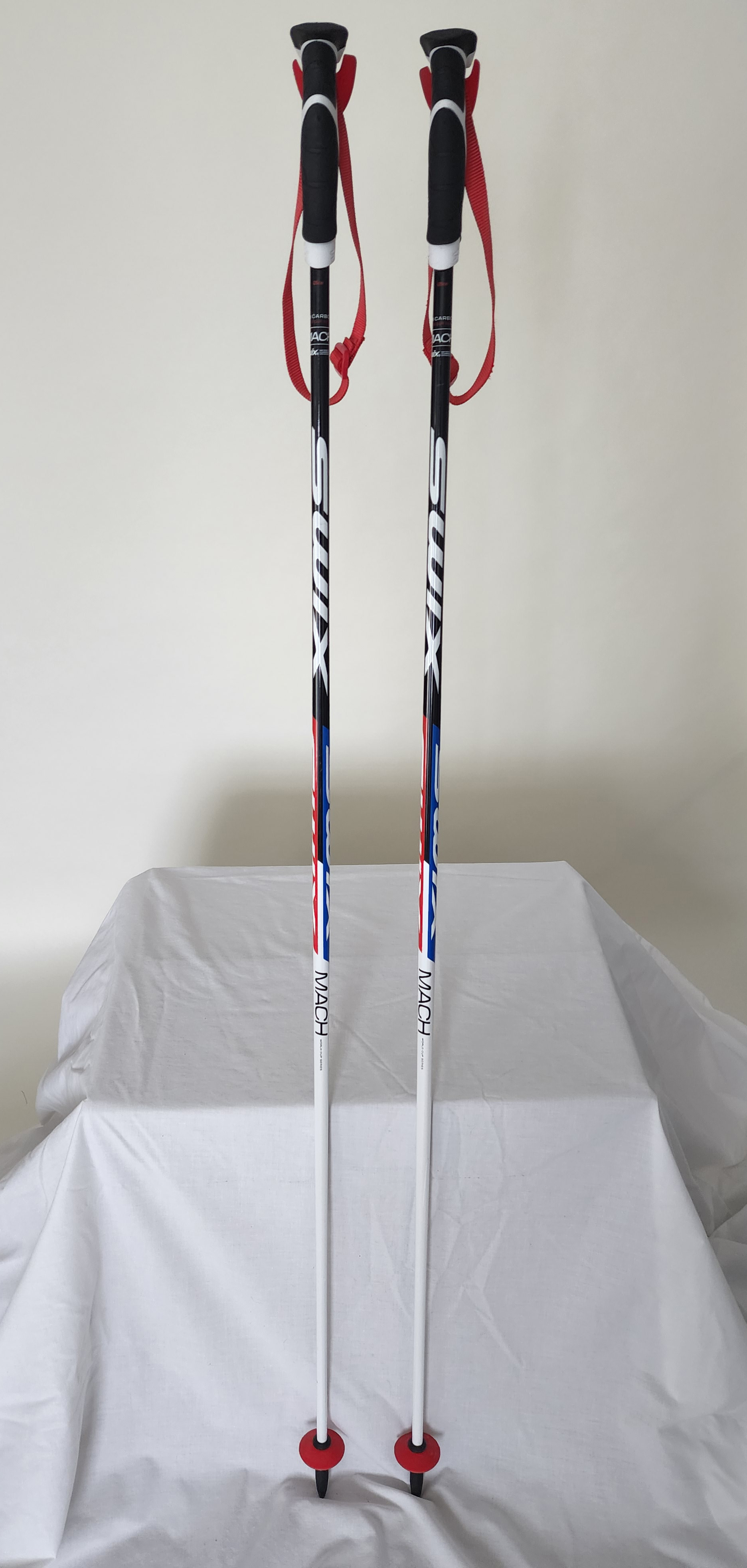Used 50in (125cm) Swix Racing Race Carbon Ski Poles SidelineSwap