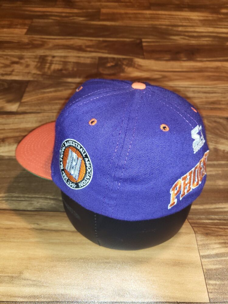 Vintage Phoenix Suns NBA Sports Basketball Fitted Hat Cap Size 7 1/4
