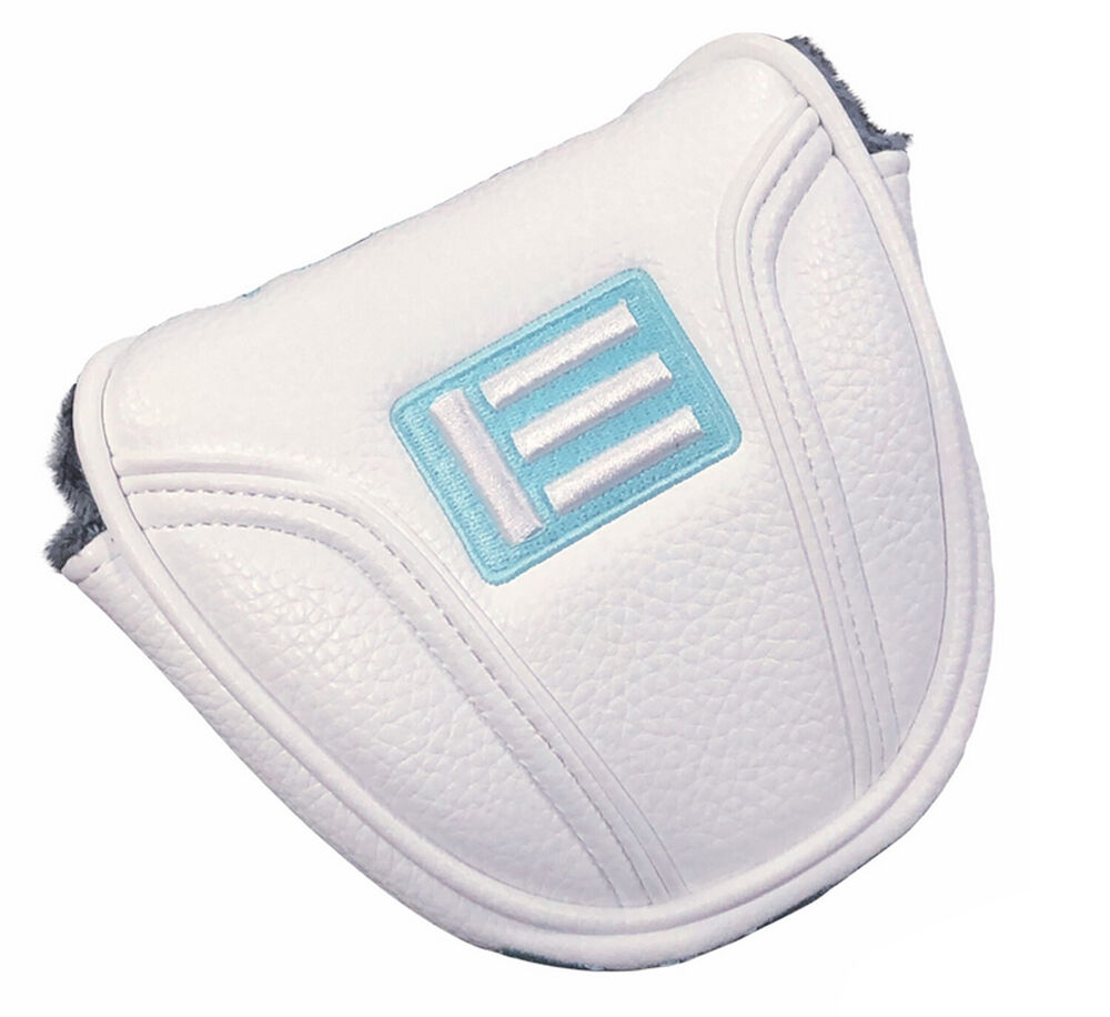 NEW Evnroll White/Light Blue Mallet Putter Headcover