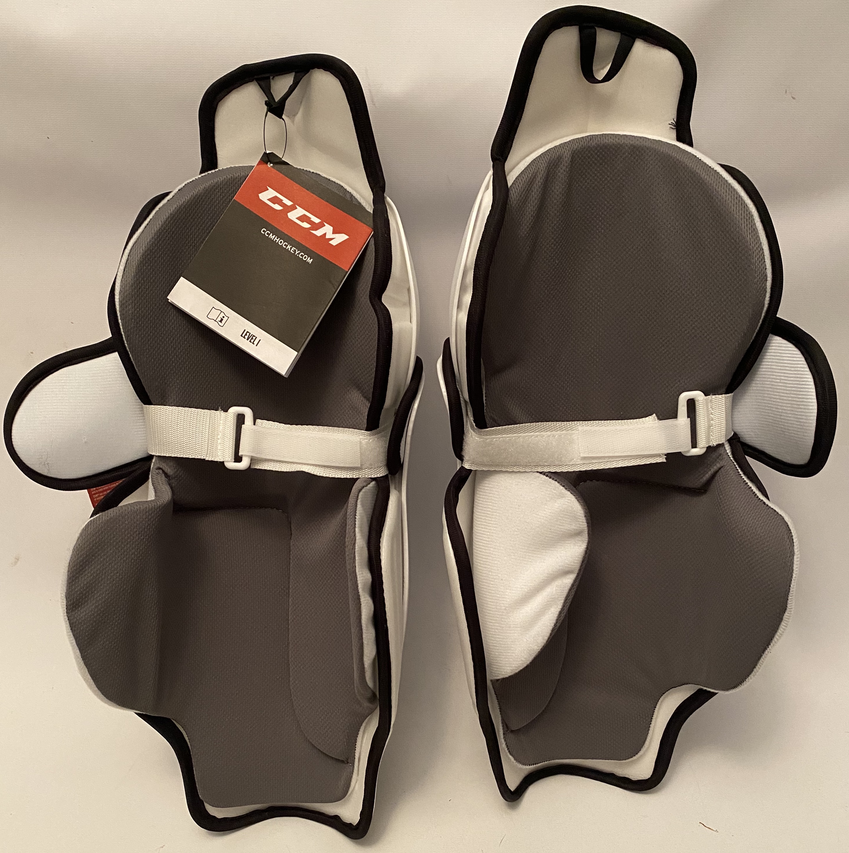 CCM 21K Pro Sr Shin Guards Pads 14" Pro Stock NHL Jofa NEW (9167