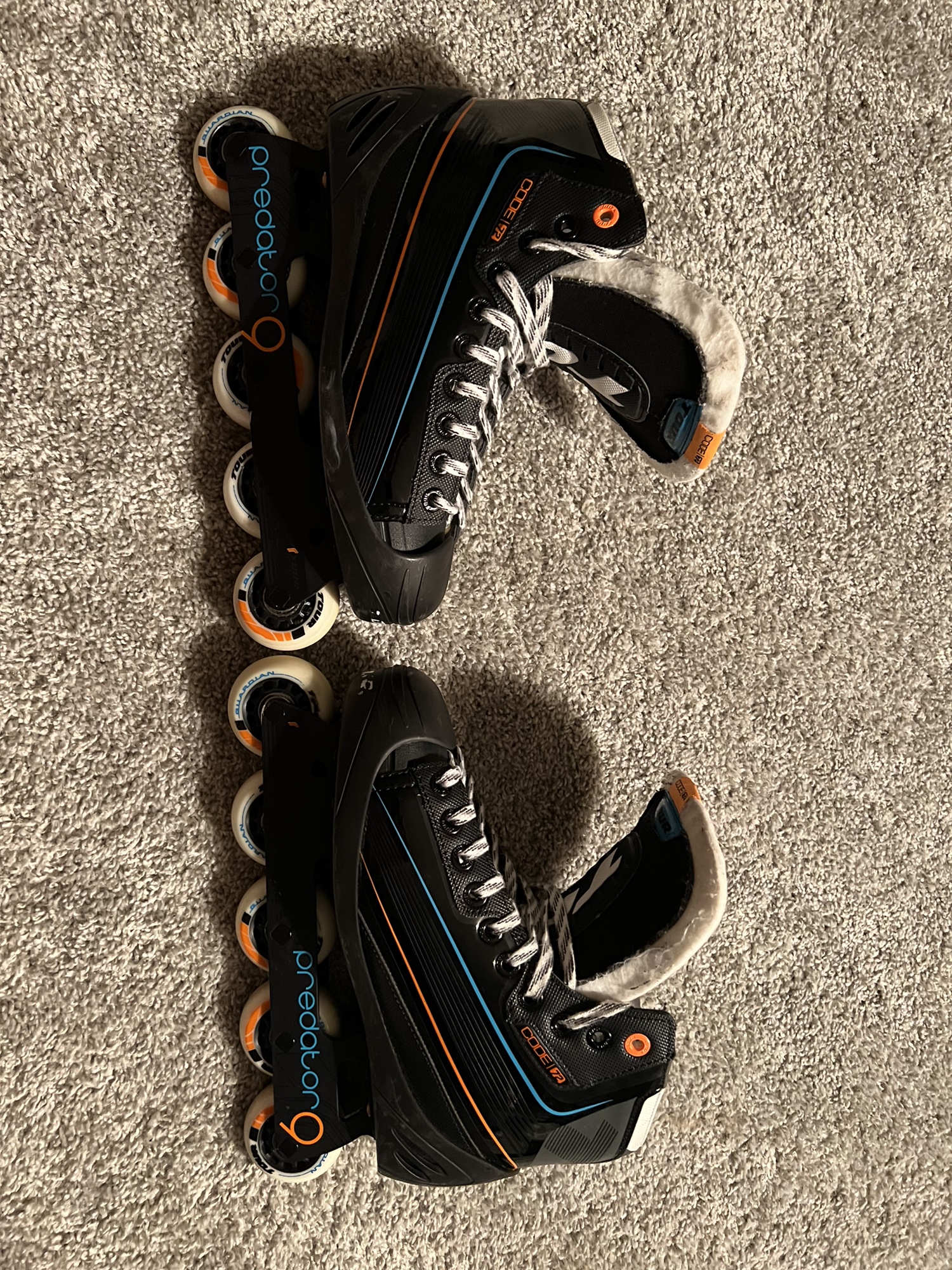 Tour Code 72 Senior Roller Hockey Goalie Skates SidelineSwap