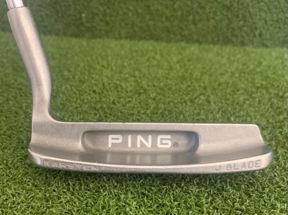 Ping Karsten J Blade Putter, RH, 33" Stock Shaft & New Siege Customs