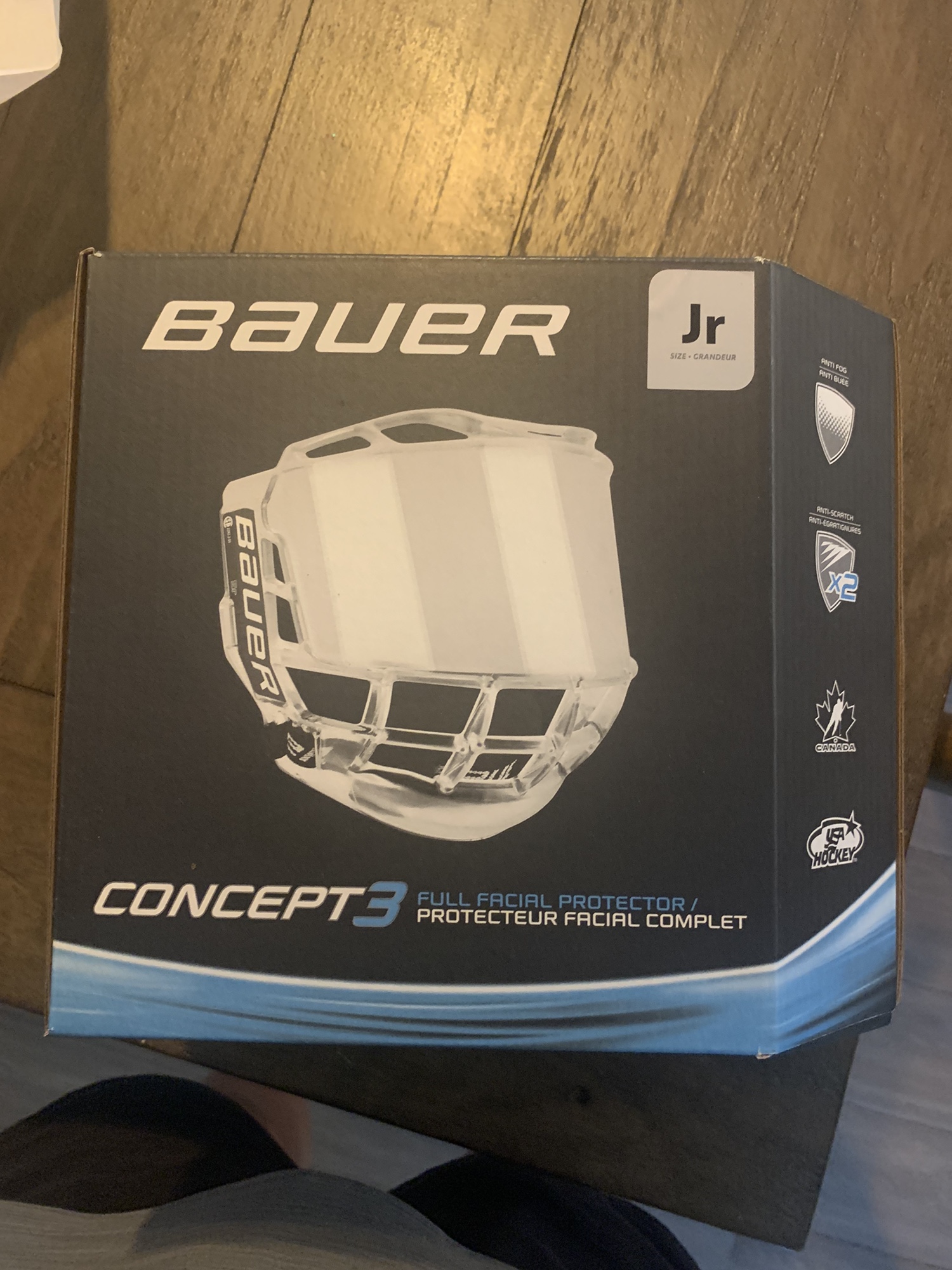 Bauer Full Cage Concept 3 Full Shield SidelineSwap