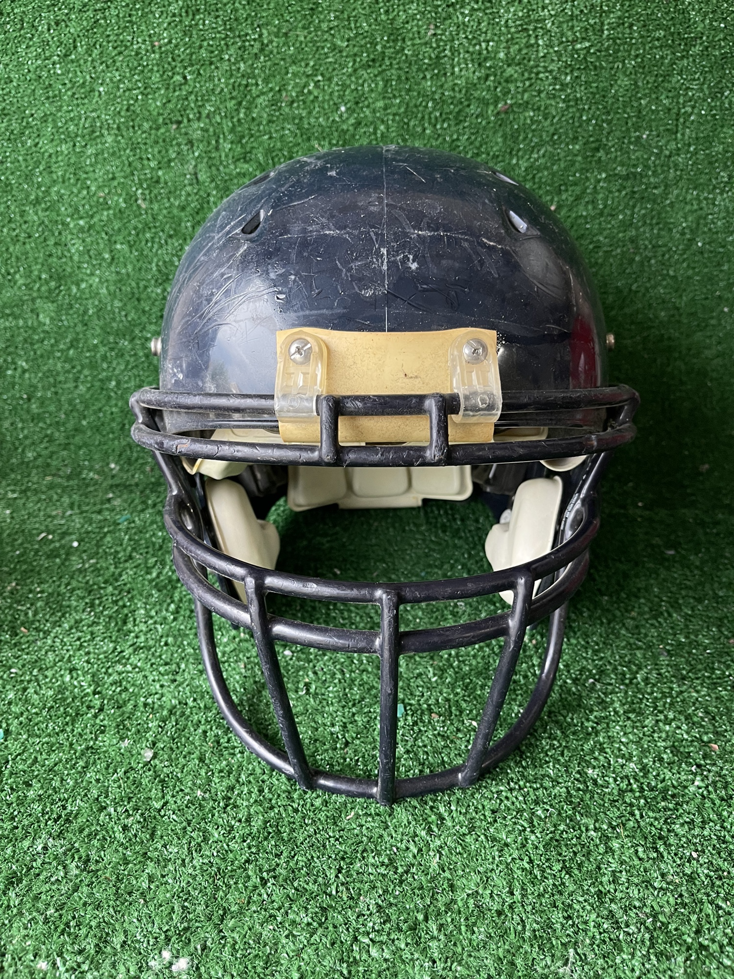 Adult Large Schutt DNA Football Helmet Navy Blue SidelineSwap