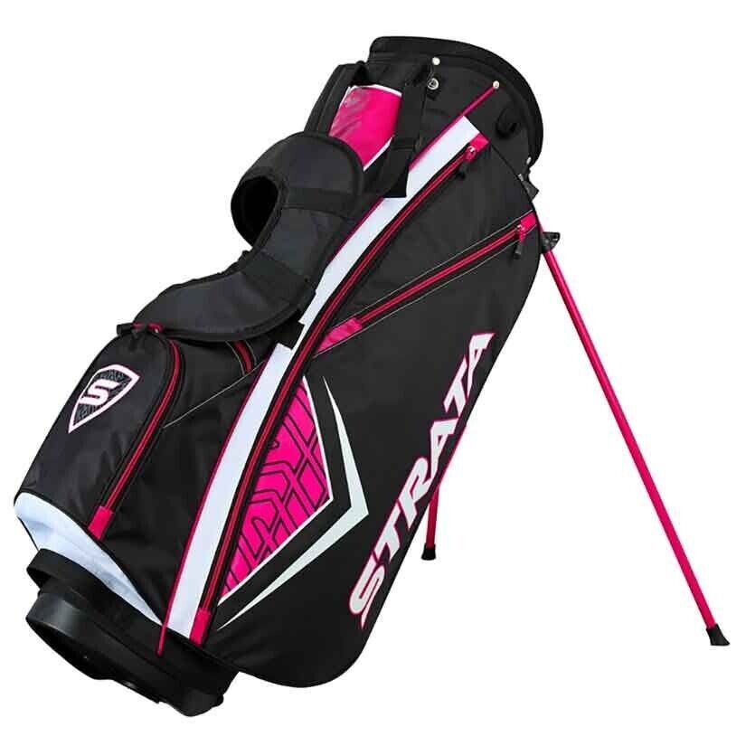 Callaway Strata Womens 11Piece Complete Golf Club Set Black/Pink New