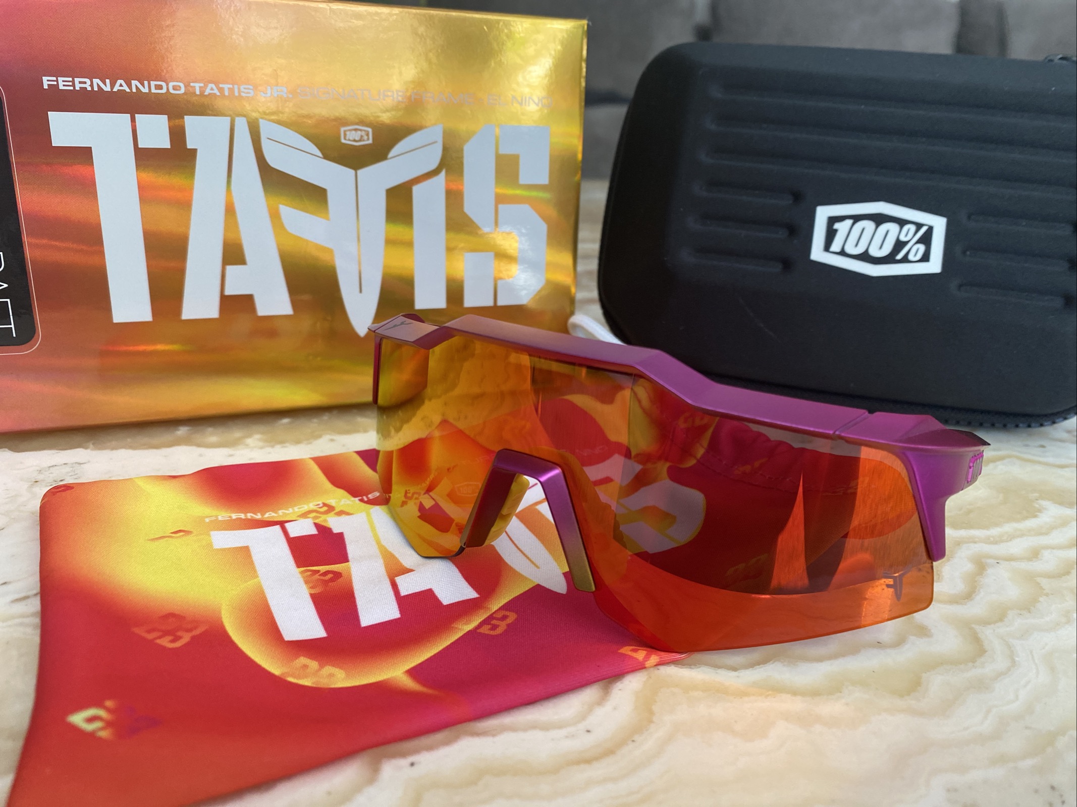 100 Speedcraft Sunglasses Tatis XS Youth Baseball Edition LIKE NEW