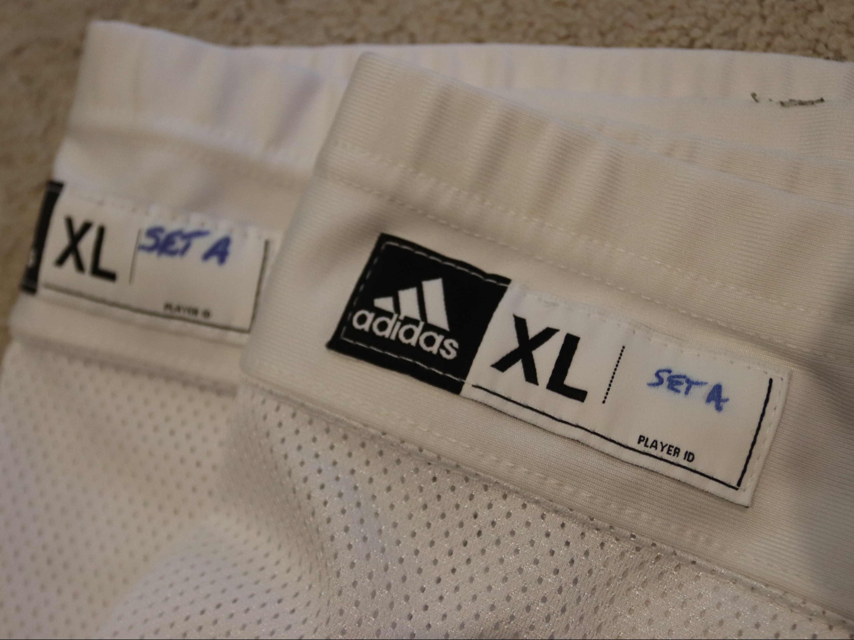 Adidas Hockey Socks Home and Away Game Socks Pro Stock Bundle