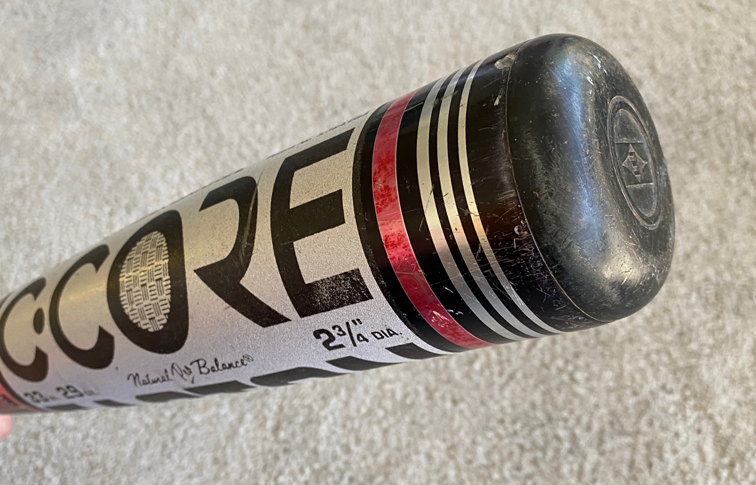 EASTON CCORE 33/29 Model BX90C Trampoline Alloy Baseball Bat 2 3/4