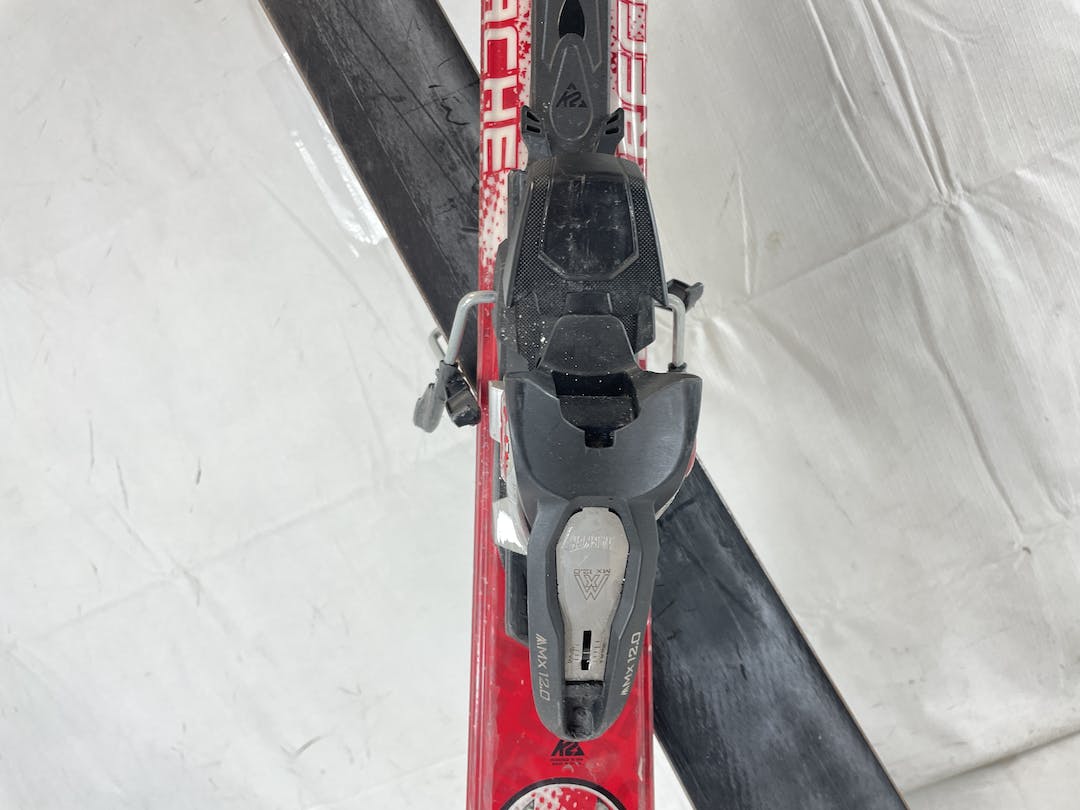 Used 2010 K2 Apache Recon 163 Cm Downhill Skis W Marker Mx