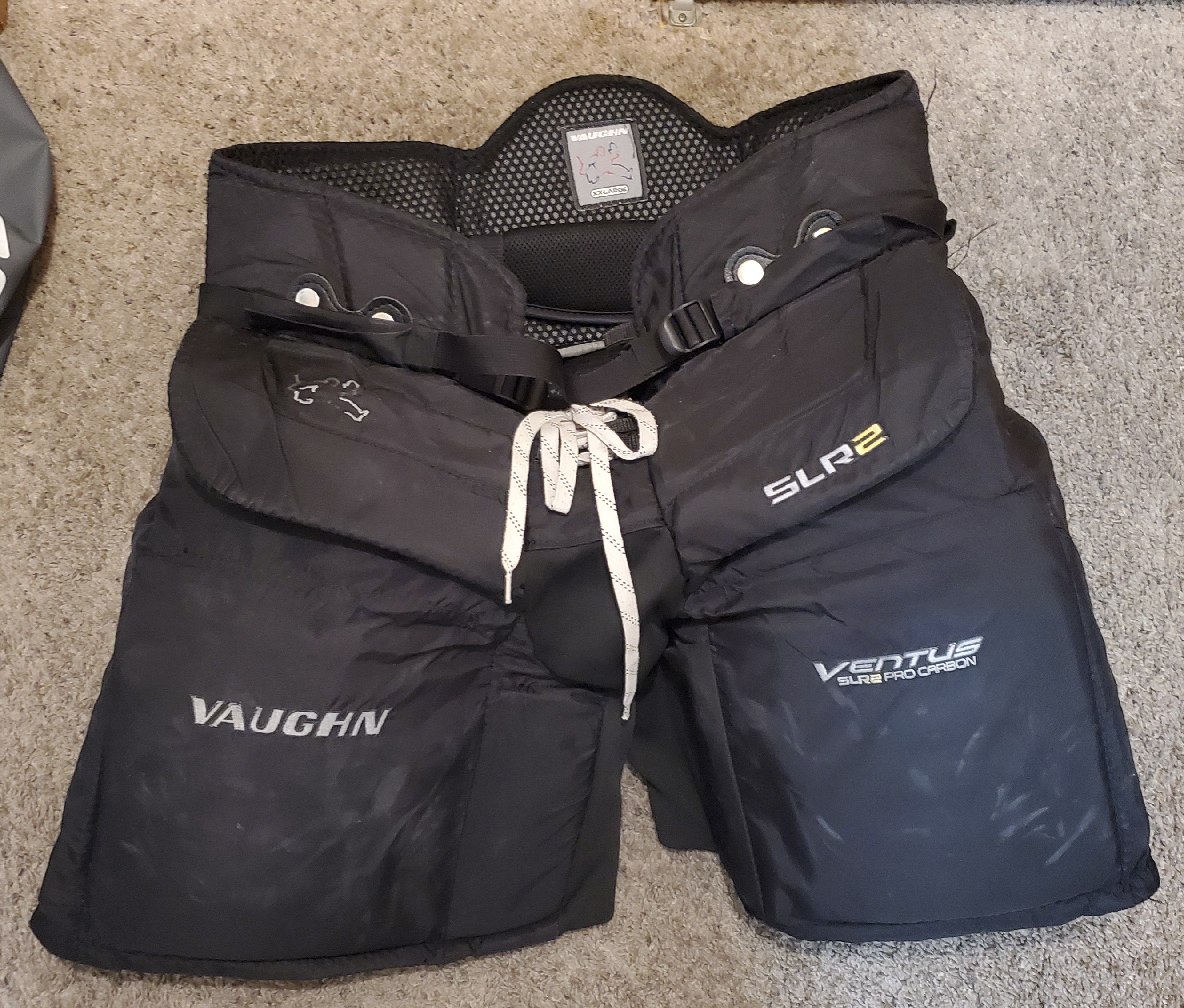 Senior Used XXL Vaughn Ventus SLR Pro Carbon Hockey Goalie Pants