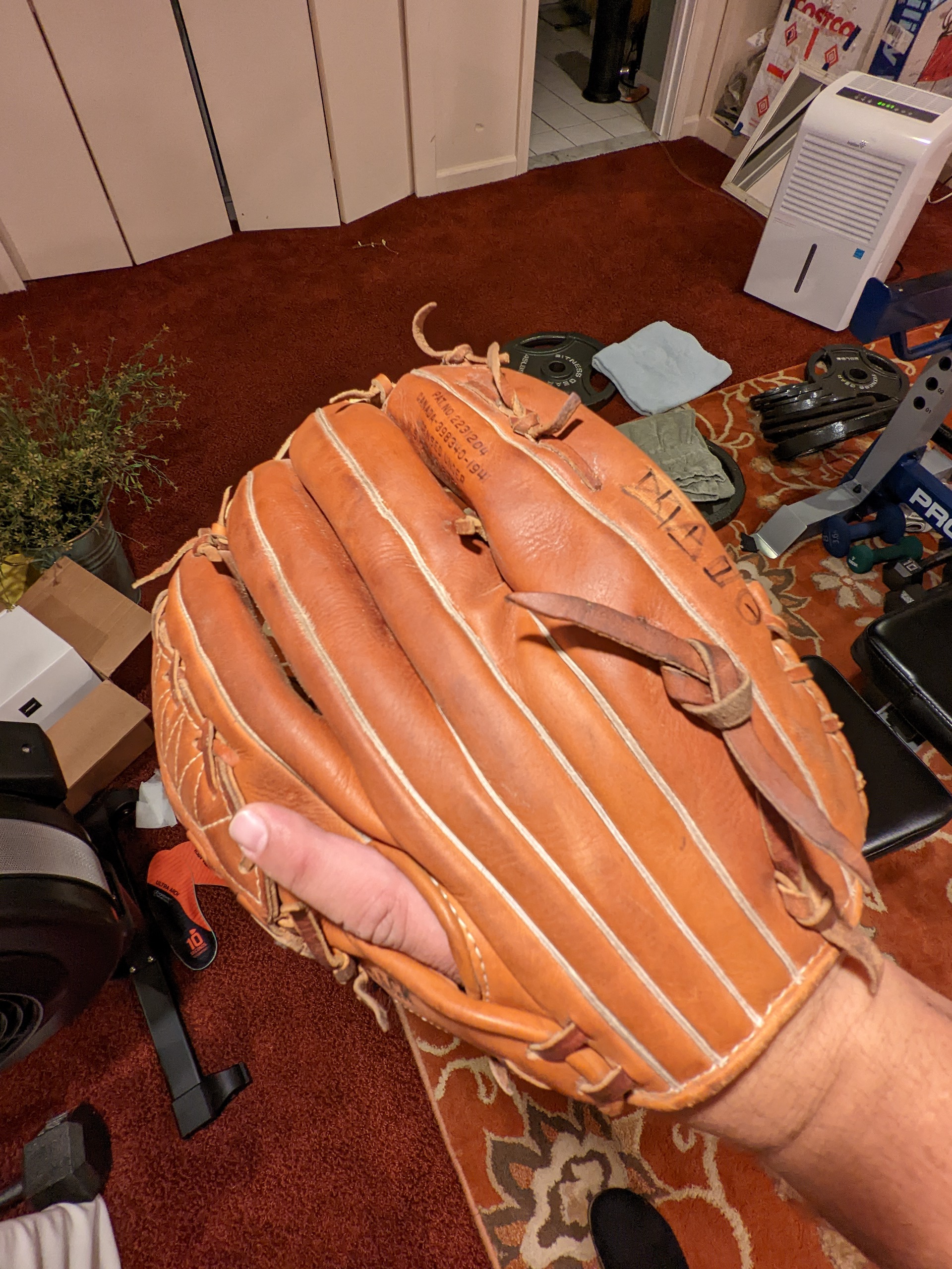 Vintage made in USA Wilson A2000 XLC Baseball Glove 1980 SidelineSwap