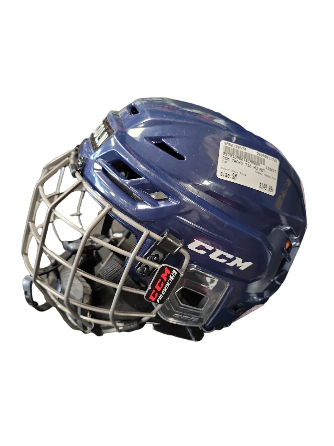 Used Ccm Tacks 710 Sm Hockey Helmets SidelineSwap