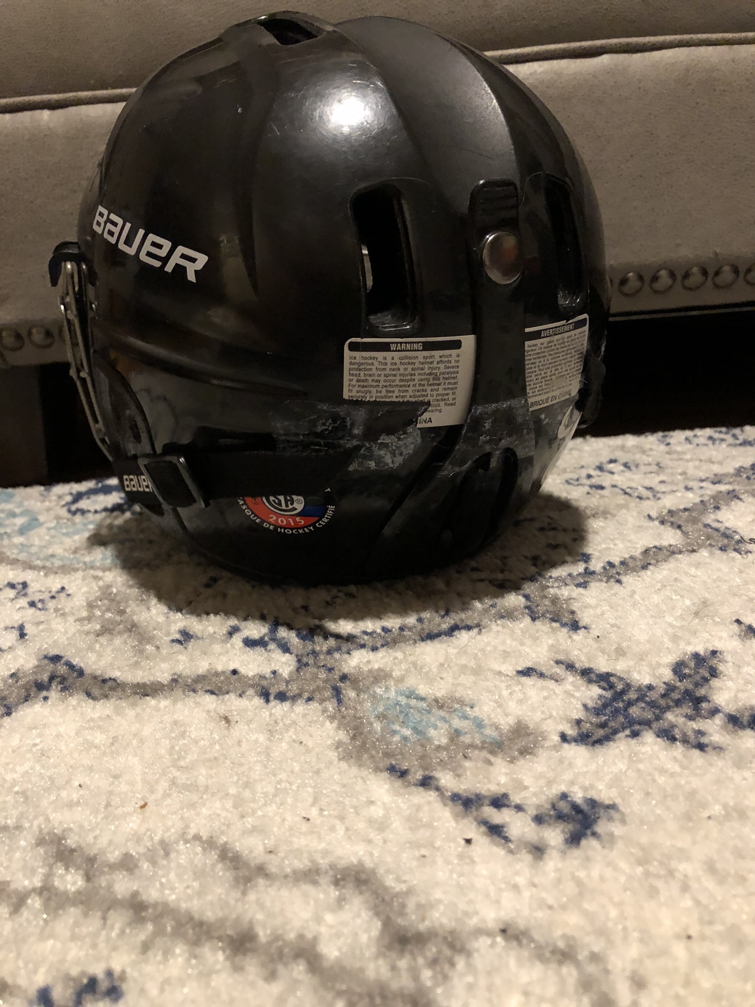 Bauer Lil Sport Youth Hockey Helmet w/ Cage SidelineSwap