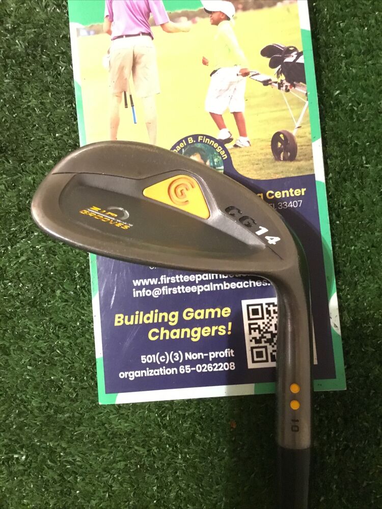 Cleveland CG14 Zip Grooves 52* Gap Wedge (GW) Wedge Flex Steel Shaft