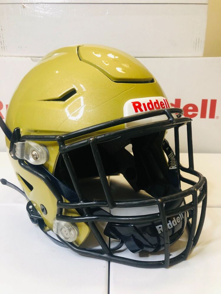 2022 Recertified Adult Large Gold Riddell Speedflex Helmet. Excellent