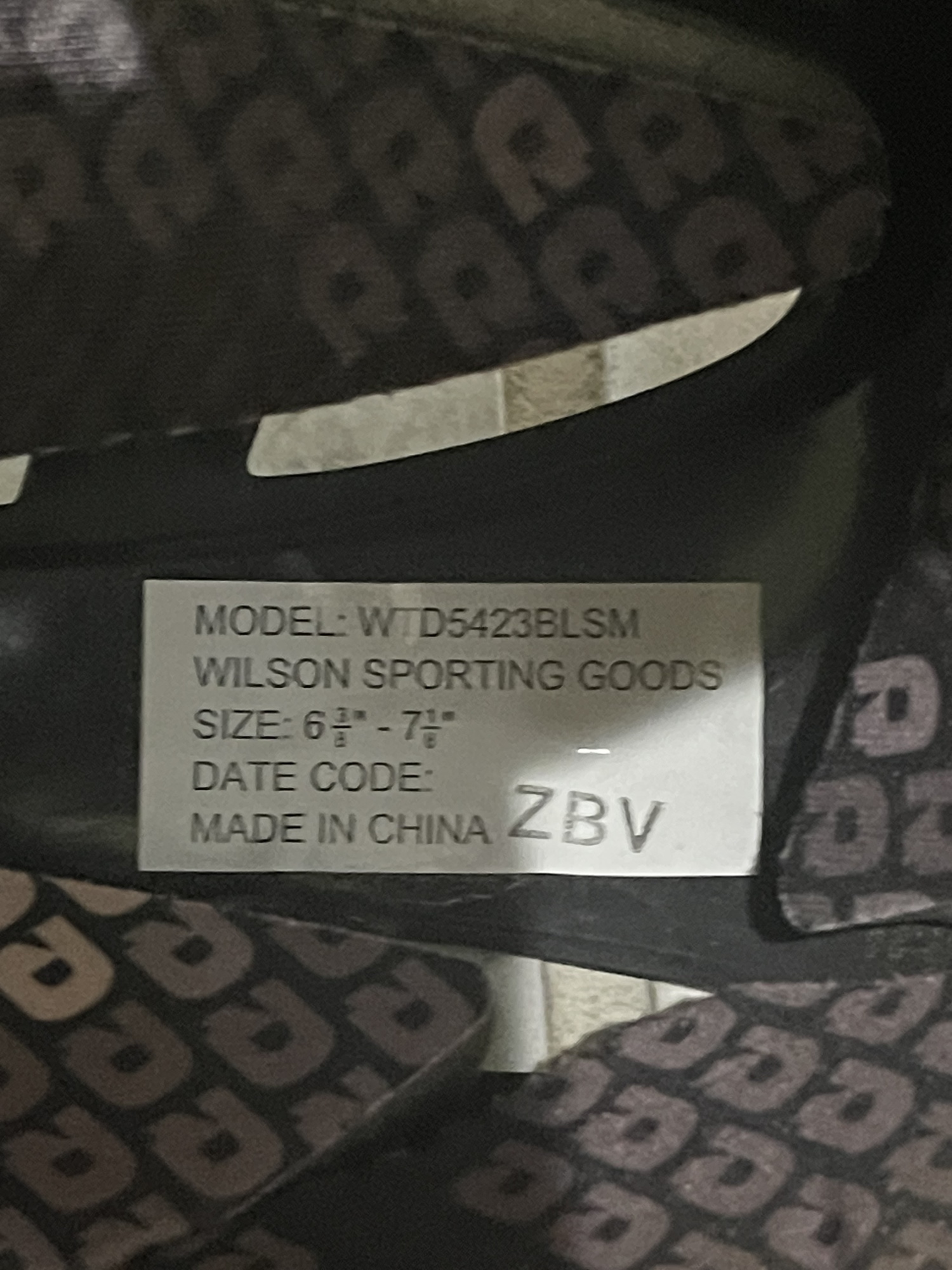 Used 6 3/87 1/8 DeMarini Softball Batting Helmet SidelineSwap