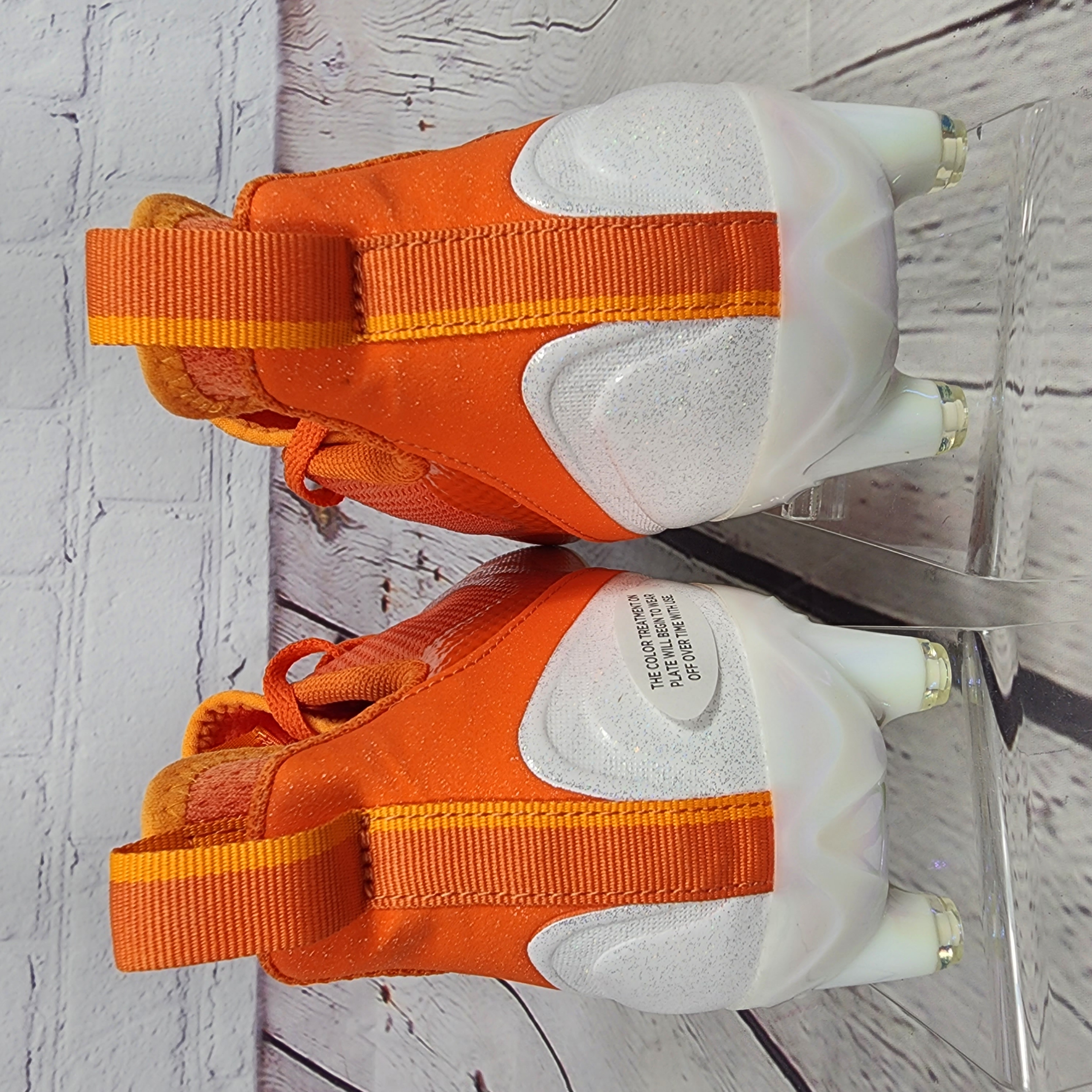 Adidas Men's Size 10.5 Orange Scorch 2 Football Cleats SidelineSwap