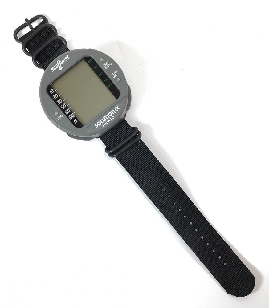 Suunto SeaQuest Favor Fusion Solution Wrist Strap Dive Computer Watch