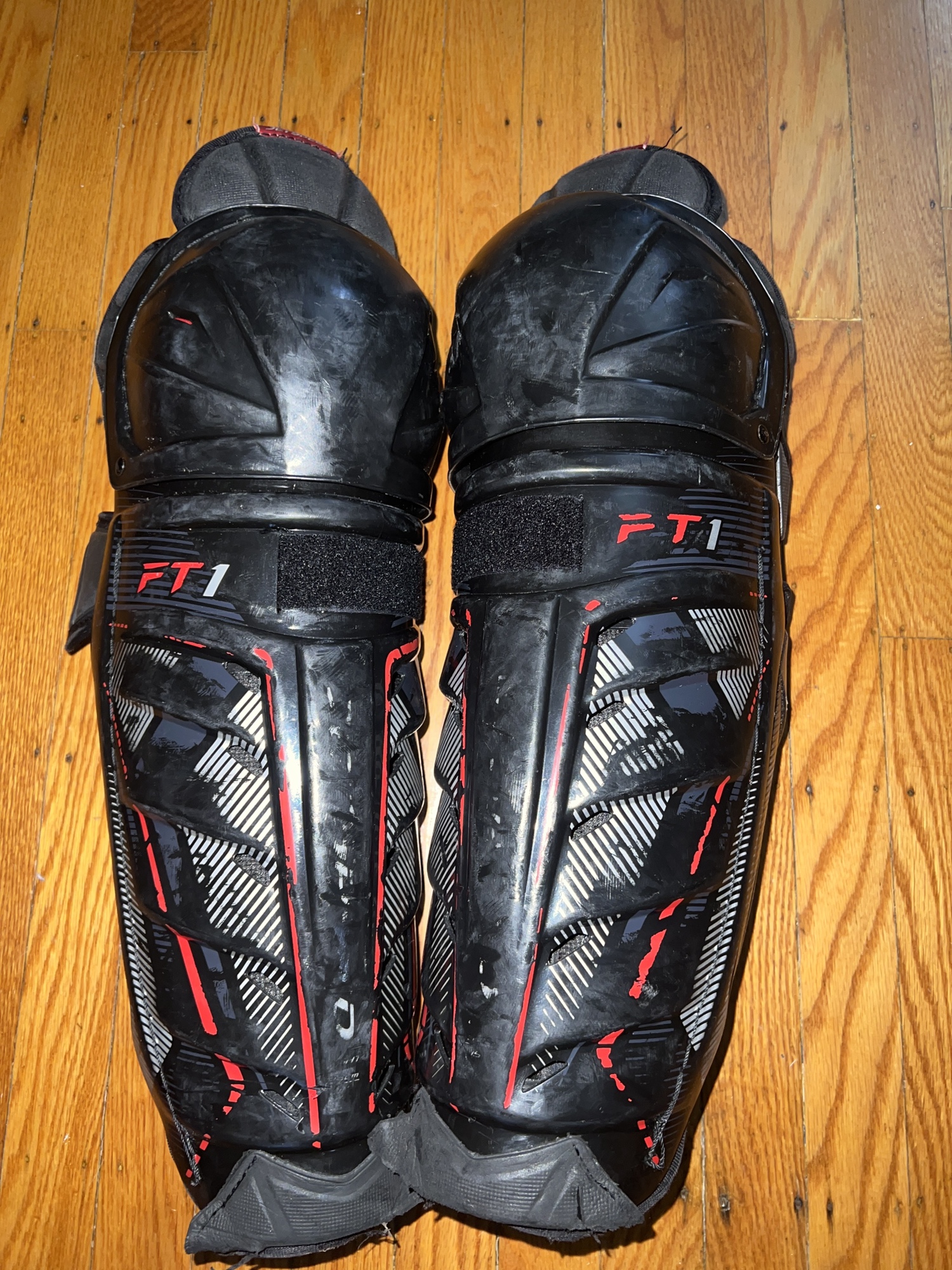 15” CCM JetSpeed FT1 Shin Pads SidelineSwap