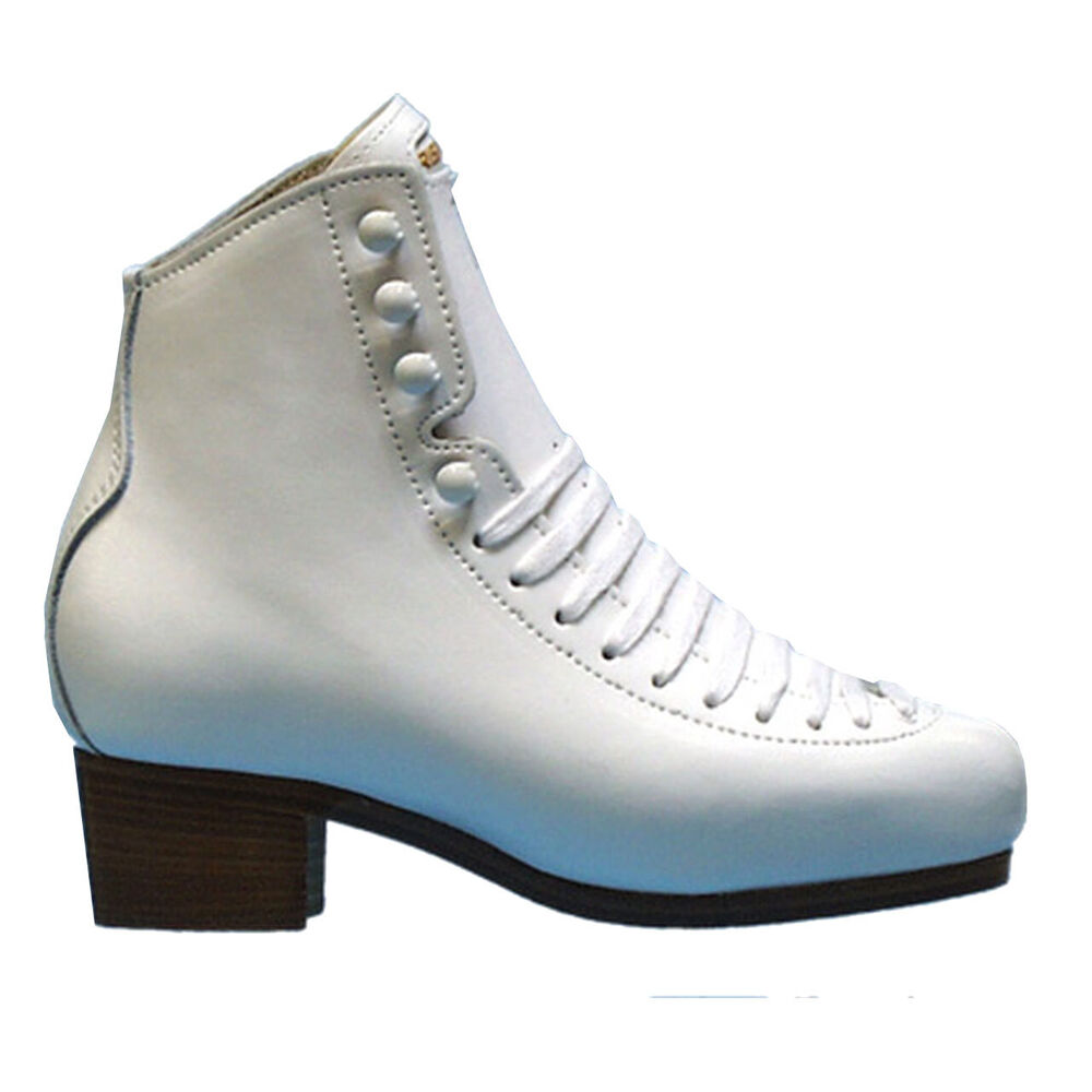 Risport Cristallo White Girls Figure Skate Boot SidelineSwap
