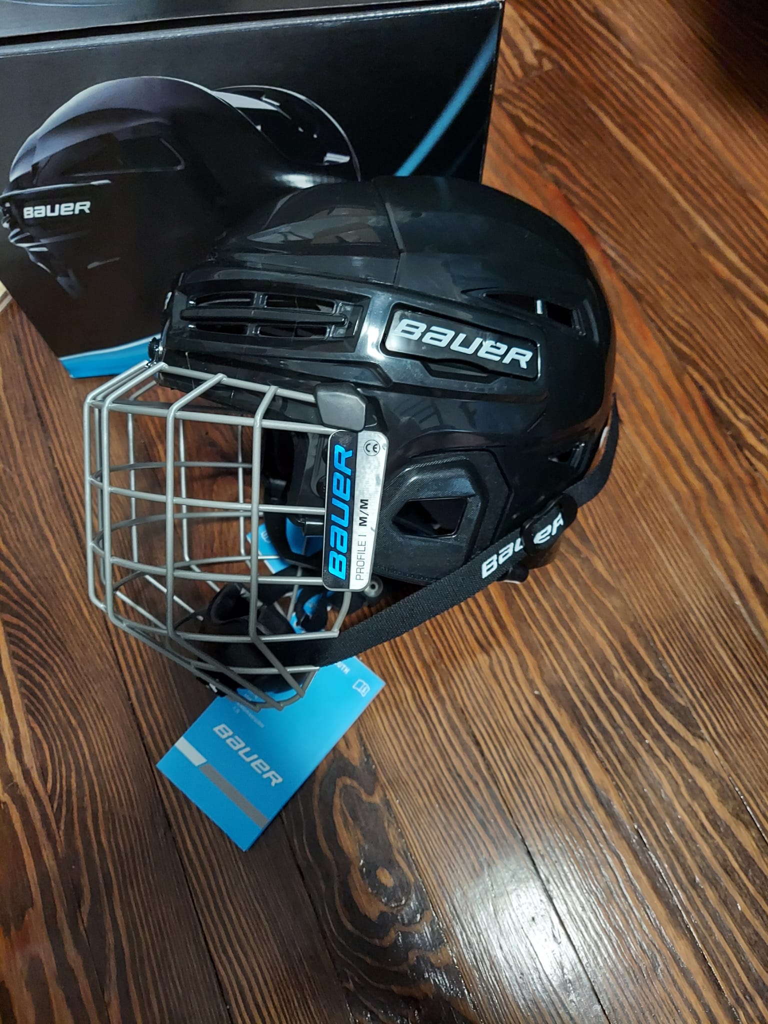 Brand New Medium Bauer IMS 5.0 Helmet with Cage SidelineSwap