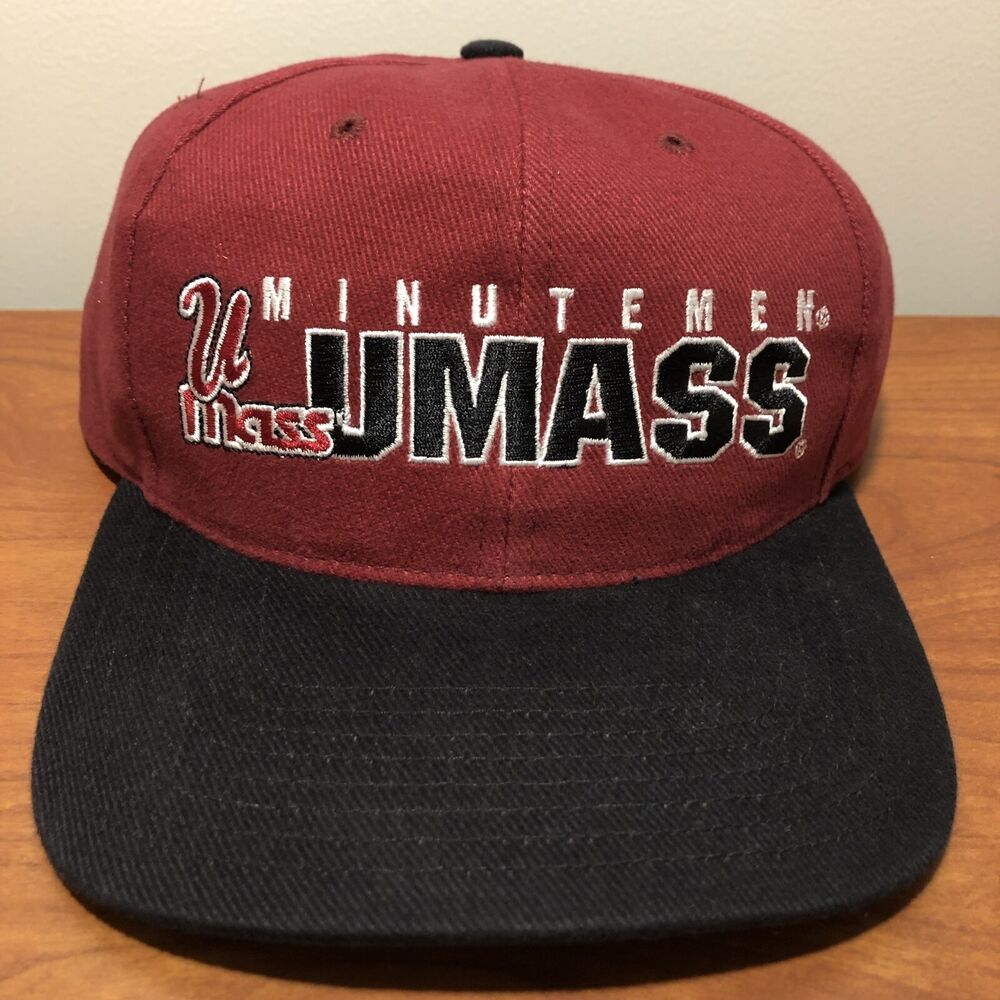 UMass Minutemen Hat Strapback Baseball Cap College NCAA University
